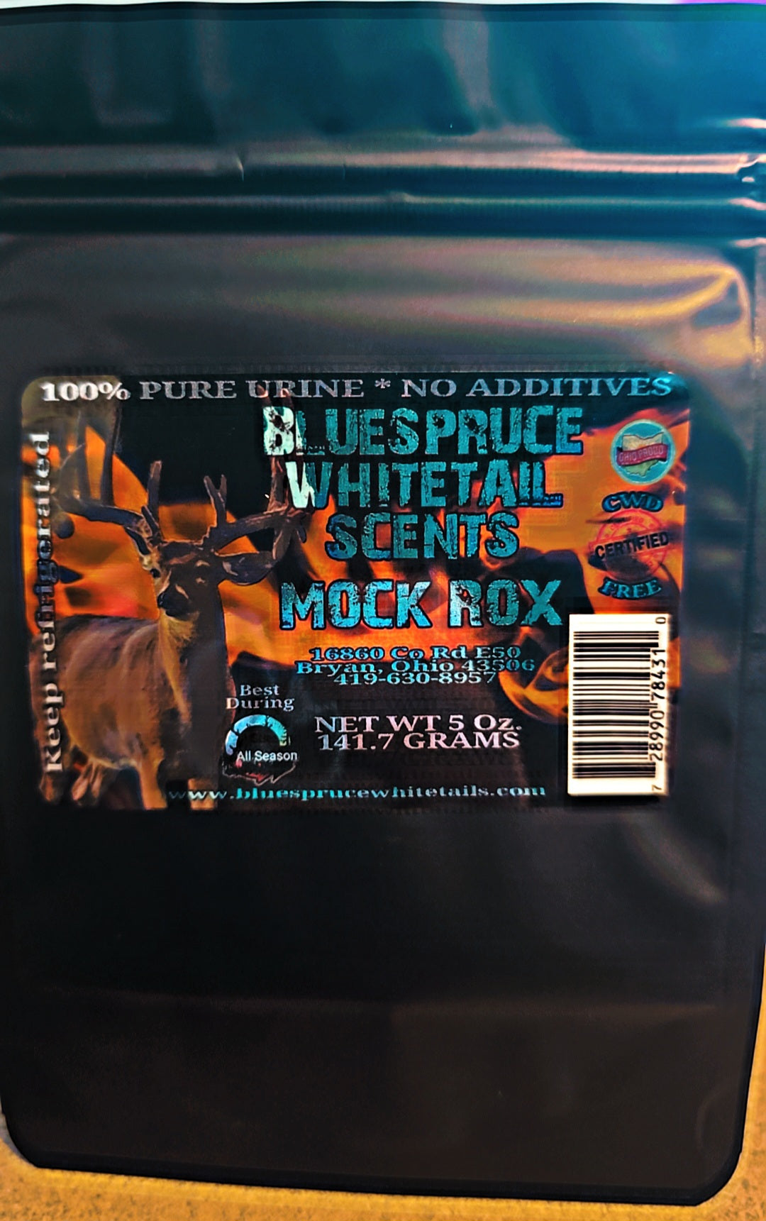 Mock Rox (buck urine) – Blue Spruce Whitetails