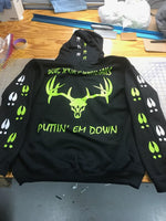 New Hoodie Blue Spruce Whitetails/Arrow Addiction Outdoors